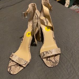 Vince Camuto Snake Heels